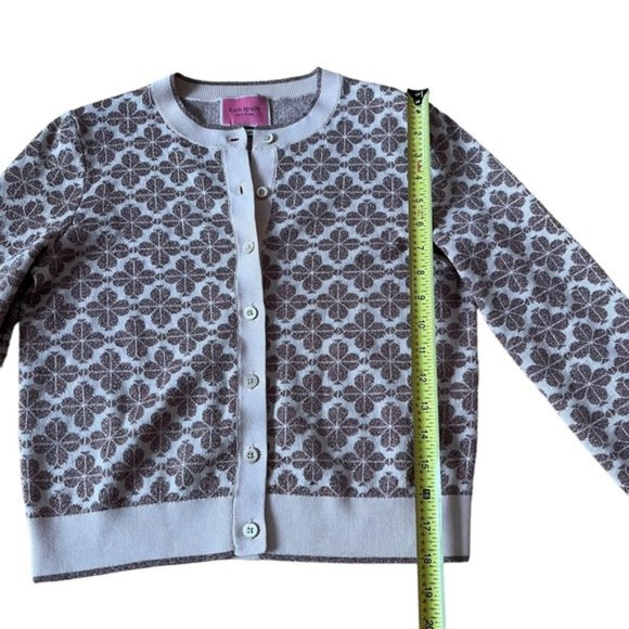 kate spade flower cardigan size small - Picture 9 of 10